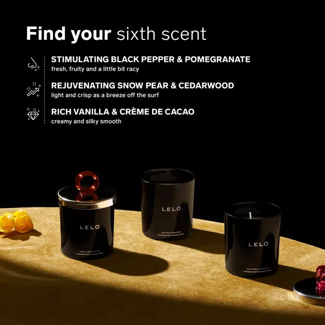 Flickering Touch Massage Candle