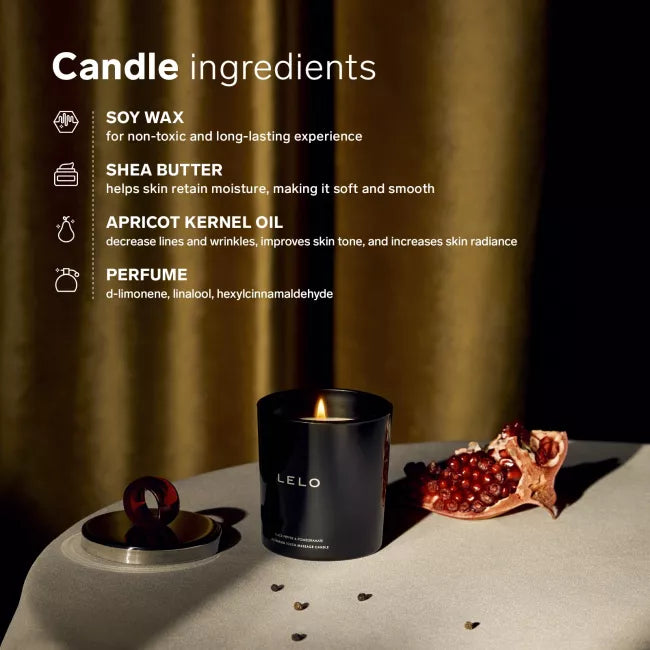Flickering Touch Massage Candle