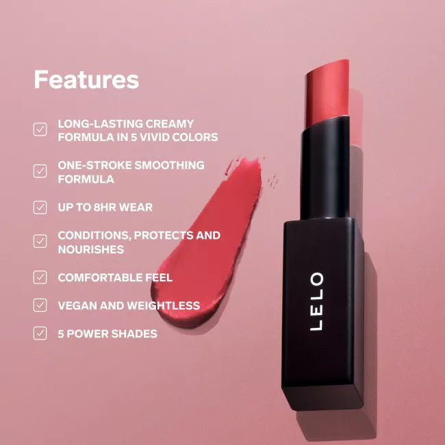 LELO MAKEUP - STYLO Lipstick - Creamy Matte Lipstick