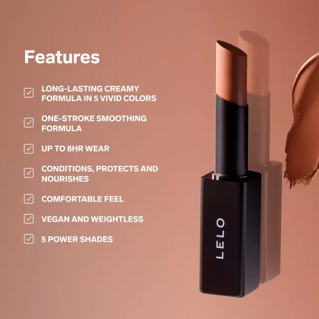 LELO MAKEUP - STYLO Lipstick - Creamy Matte Lipstick