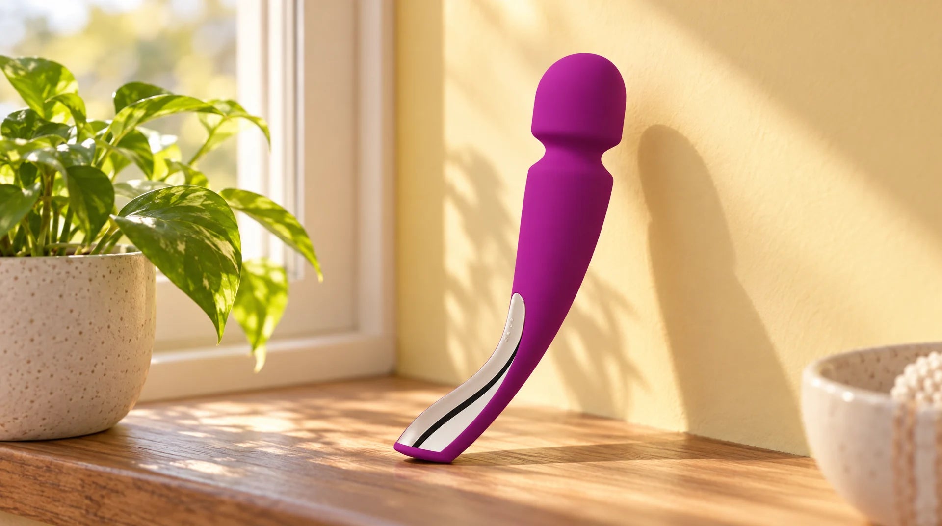 SMART WAND 2 Medium on a sunlit windowsill